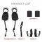 Motorcycle bracket with CupHolder Adjustable Fit 
