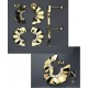 Stainless steel necklaca、 bracalet 、earing、ring、Jewelry set