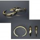 Stainless steel necklaca、 bracalet 、earing、ring、Jewelry set