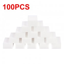 100pcs/Lot Magic Sponge Eraser White Melamine Sponge for Dishwashing Kitchen Bathroom Office Cleaner Cleaning Tools 100*60*20mm