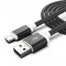 1M 2M 3M USB Type C Cable Mobile Phone Fast Charging Data Mirco Type-C Charger Cord For Xiaomi 12 11 Samsung S22 POCO M5 Redmi