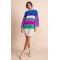 Dancing Leopard Women's Maggie Jumper Dress Stripe Print Ladies Knitted Outfit