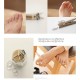 Womens Toe Rings 925 Sterling Silver Finger Band Planted Adjustable Solid Gift