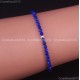 Natural Faceted Round Gemstone 2mm 3mm 4mm Handmade Beads Stretchy Bracelet 925