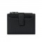 Portable Mens Bifold Wallet PU Leather Bifold Zip Around Wallets with ID Window Men Business Credit Card Holder Coin Purse